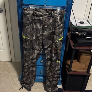 Under Armour Camouflage Cargo Pants with Neon Accents